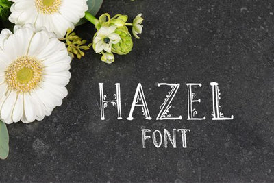 CG Hazel Font Font Carina Gardner