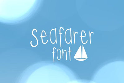 CG Seafarer Font (Copy) Font Carina Gardner