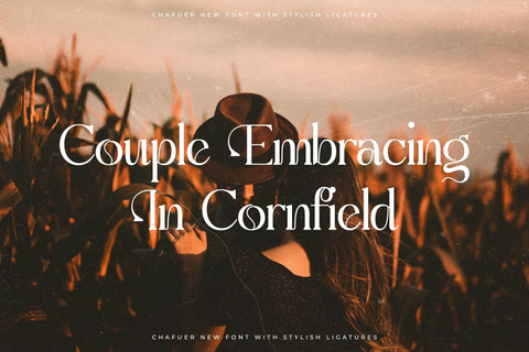 Chafuer Typeface Font Storytype Studio 