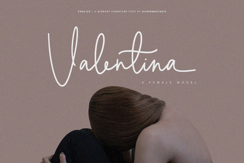 Chalice - Signature Font Font Alpaprana Studio 