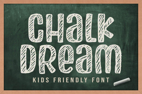 Chalk Dream Font Orenari 