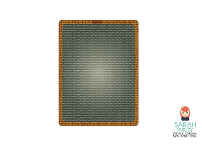 Chalkboard Journaling Card 2 SVG Sarah Hurley 