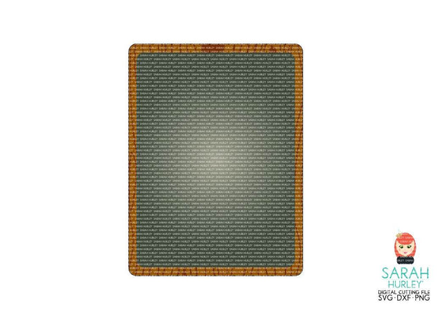 Chalkboard Journaling Card 2 SVG Sarah Hurley 