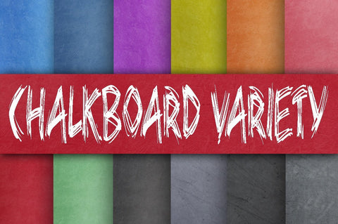 Chalkboard Variety Paper Textures Digital Paper Sublimation Old Market 