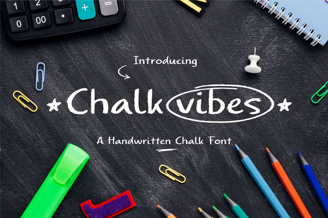 Chalkvibes Font Allouse.Studio 