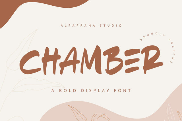 Chamber - Handwritten Font Font Alpaprana Studio 