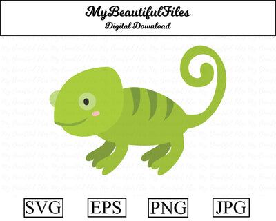 chameleon - animal SVG MyBeautifulFiles 