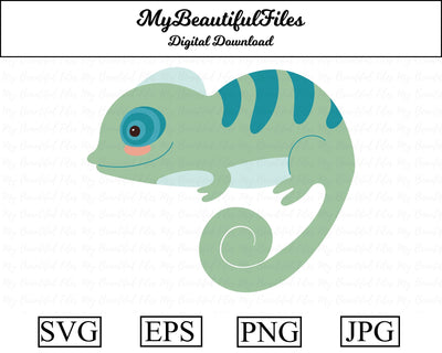 Chameleon - Animal SVG MyBeautifulFiles 
