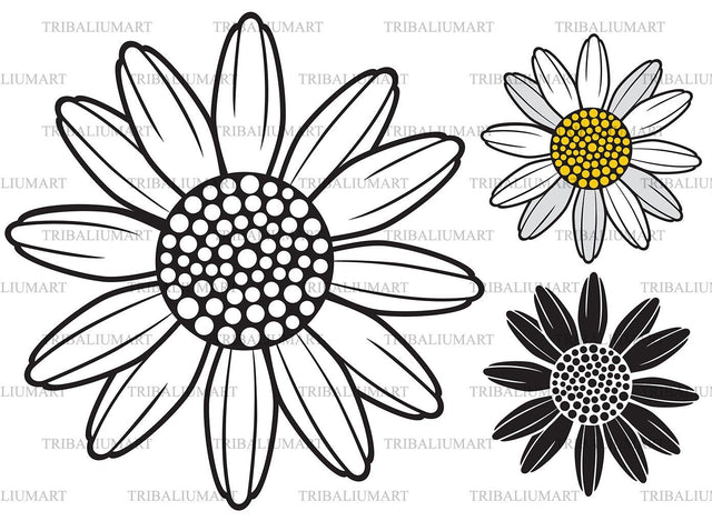 Chamomile SVG TribaliumArtSF 
