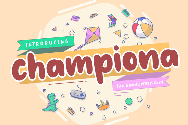 championa Fun Handwritten font Font Balpirick 