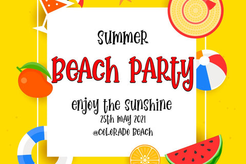 Championato Font Supersemar Letter 