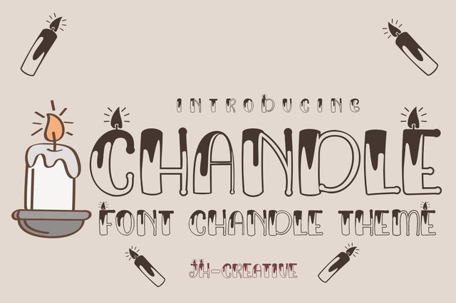 Chandle Font JH-CreativeFont 