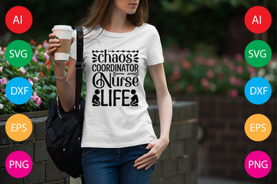 Chaos Coordinator Nurse Life SVG CraftlabSvg29 