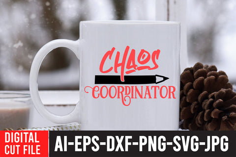 Chaos Coordinator SVG Cut File SVG BlackCatsMedia 
