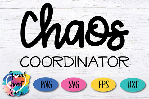Chaos Coordinator SVG Special Heart Studio 