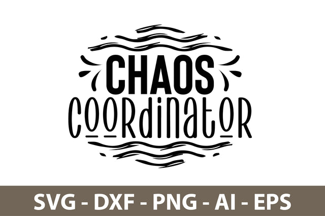 Chaos Coordinator svg SVG nirmal108roy 
