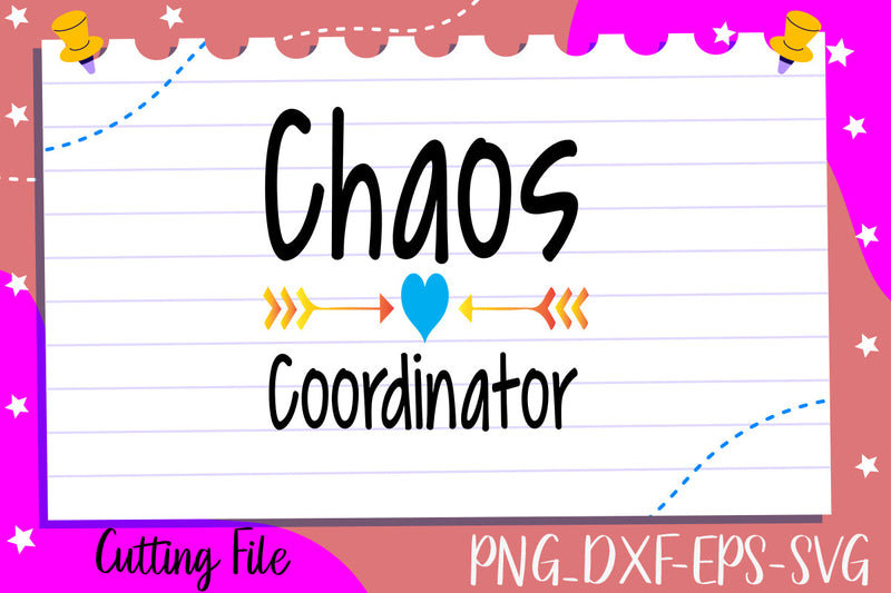 Chaos Coordinator SVG thesvgfactory 