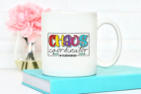 Chaos Coordinator | Teacher PNG Sublimation Sublimation CraftLabSVG 