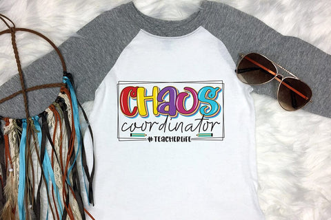 Chaos Coordinator | Teacher PNG Sublimation Sublimation CraftLabSVG 