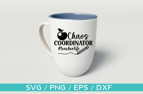 Chaos coordinator teacherlife, teacher SVG designs SVG MD mominul islam 