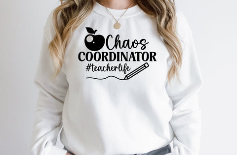 Chaos coordinator teacherlife, teacher SVG designs SVG MD mominul islam 
