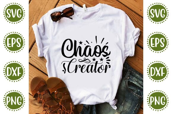 Chaos Creator Mother SVG Cut File | Mom Mummy Mama Mother Quotes SVG SVG SH_Tee store 