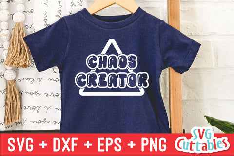 Chaos Creator svg - Funny Cut File - Kids Shirt svg - dxf - eps - png - Toddler svg - Silhouette - Cricut - Digital File SVG Svg Cuttables 