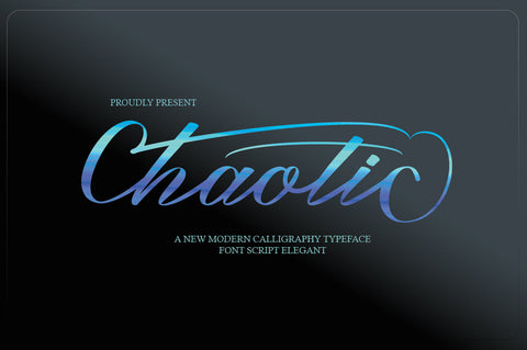 Chaotic Font JoeCreative 
