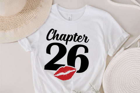 Chapter 26, Fabulous Since 1997, twenty-six, Fabulous Birthday, 26th, Kiss svg, 26 and Fabulous, Birthday, Kiss print, Sexy Birthday SVG Fauz 