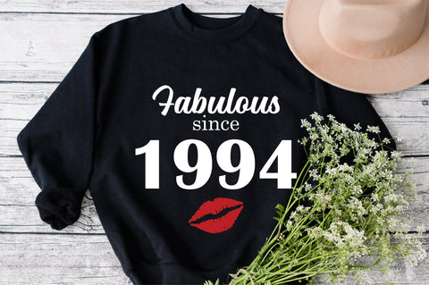 Chapter 29, Fabulous Since 1994, twenty-nine, Fabulous Birthday, 29th, Kiss svg, 29 and Fabulous, Birthday, Kiss print, Sexy Birthday SVG Fauz 