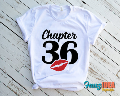 Chapter 36, Fabulous Since 1985, thirty-six, 36 th, Fabulous Birthday, Kiss svg, Kiss print, Sexy Birthday Svg file. SVG Fauz 