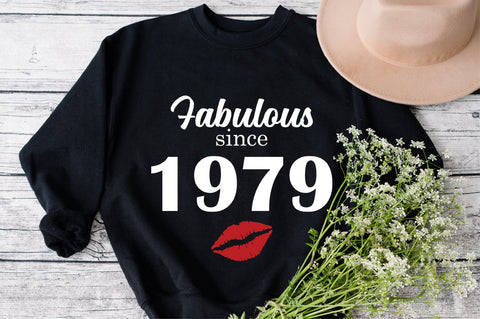 Chapter 44, Fabulous Since 1979, forty-four, Fabulous Birthday, 44th, Kiss svg, 44 and Fabulous, Birthday, Kiss print, Sexy Birthday SVG Fauz 