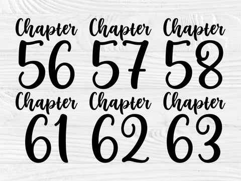 Chapter 56-75 Birthday SVG, 60th, 70th, Shirts Svg SVG TonisArtStudio 