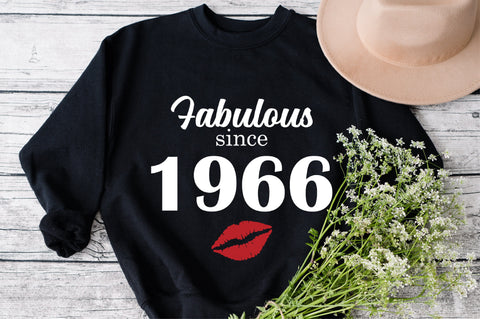 Chapter 57, Fabulous Since 1966, fifty-seven, Fabulous Birthday, 57th, Kiss svg, 57 and Fabulous, Birthday, Kiss print, Sexy Birthday SVG Fauz 