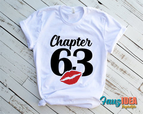 Chapter 63, Fabulous Since 1958, sixty-three, 63 th, Fabulous Birthday, Kiss svg, Kiss print, Sexy Birthday Svg file. SVG Fauz 