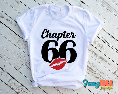 Chapter 66, Fabulous Since 1955, sixty-six, 66 th, Fabulous Birthday, Kiss svg, Kiss print, Sexy Birthday Svg file. SVG Fauz 