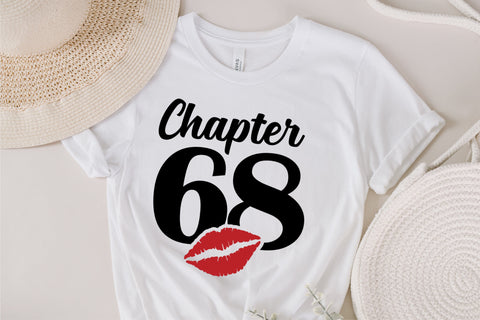 Chapter 68, Fabulous Since 1955, sixty-eight, Fabulous Birthday, 68th, Kiss svg, 68 and Fabulous. Birthday, Kiss print, Sexy Birthday SVG Fauz 