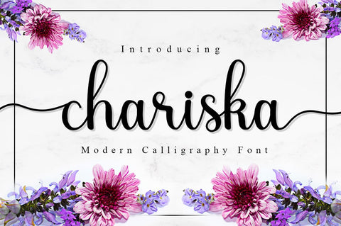 Chariska Font Manjali_Studio 
