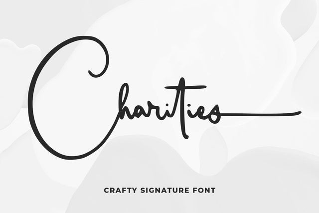 Charities Font Abo Daniel Studio 