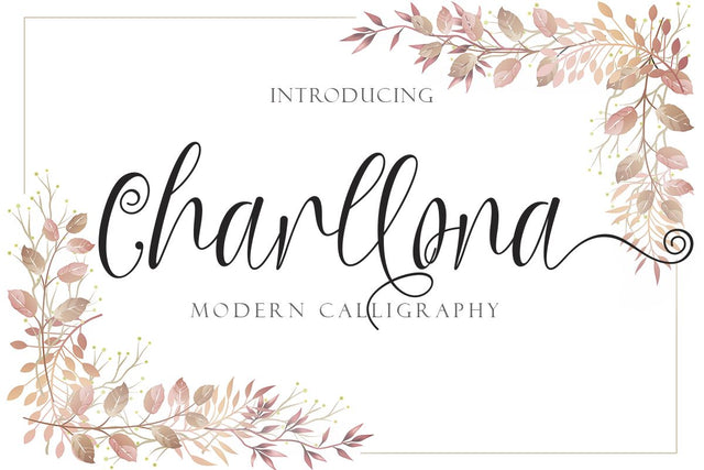 Charllona Font Prasetya Letter 