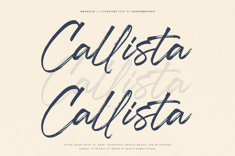 Charlotte - Brush Calligraphy Font Font Alpaprana Studio 
