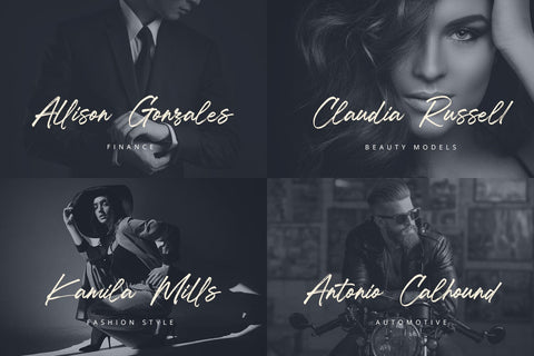 Charlotte - Brush Calligraphy Font Font Alpaprana Studio 