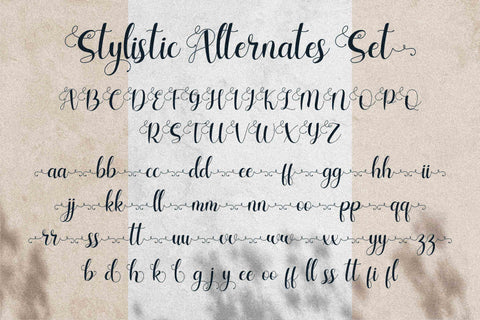 Charlotte Wilson Font Letterena Studios 