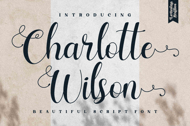 Charlotte Wilson Font Letterena Studios 
