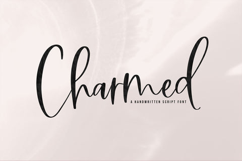 Charmed - Handwritten Script Font Font KA Designs 