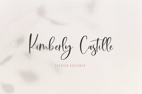 Charmed - Handwritten Script Font Font KA Designs 