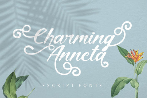 Charming Anneta - Script Font Font PutraCetol Studio 