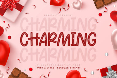 Charming - Romantic Display Font Font Alpaprana Studio 