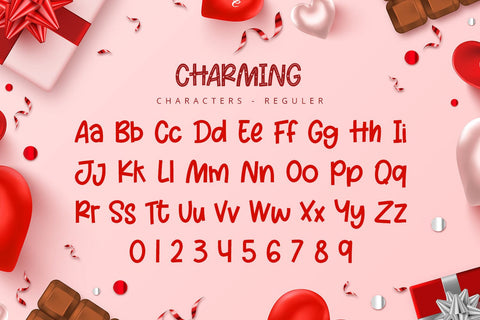 Charming - Romantic Display Font Font Alpaprana Studio 