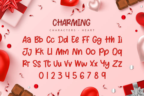 Charming - Romantic Display Font Font Alpaprana Studio 